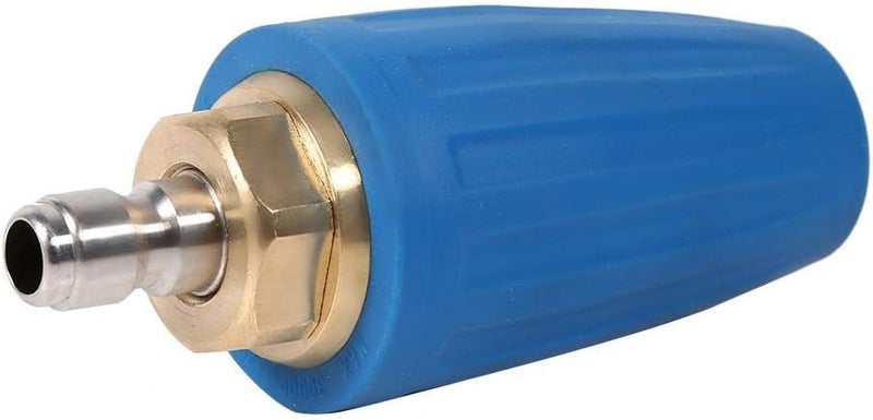 woobles Pressure Washer Turbo Nozzle, Rotating Nozzle 3000psi Spray Nozzle Tips Kit Universal 1/4" Quick Connect Plug(3.0 GPM) - Image 1